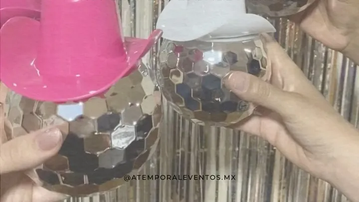 Vasos disco para bride to be